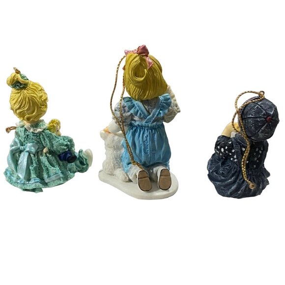 The Hamilton Collection Derek Darlings 3 Pc Ornament Set-Vintage-1994-NWB - Picture 5 of 11